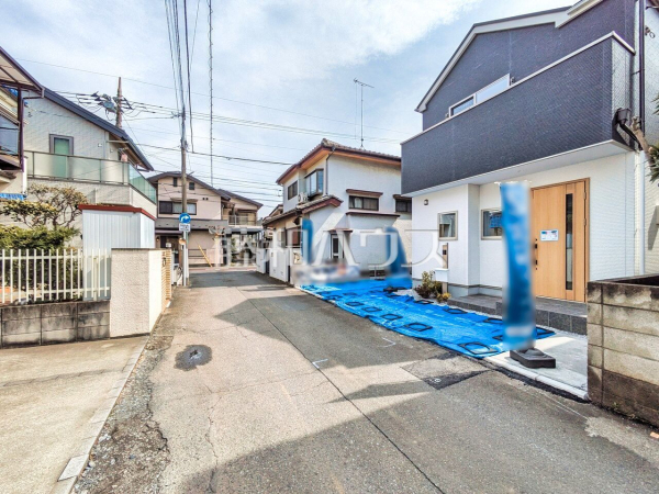 接道状況および現場風景　【国分寺市新町３丁目】
