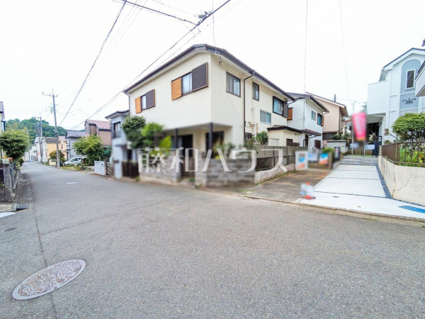 接道状況および現場風景　【八王子市館町】