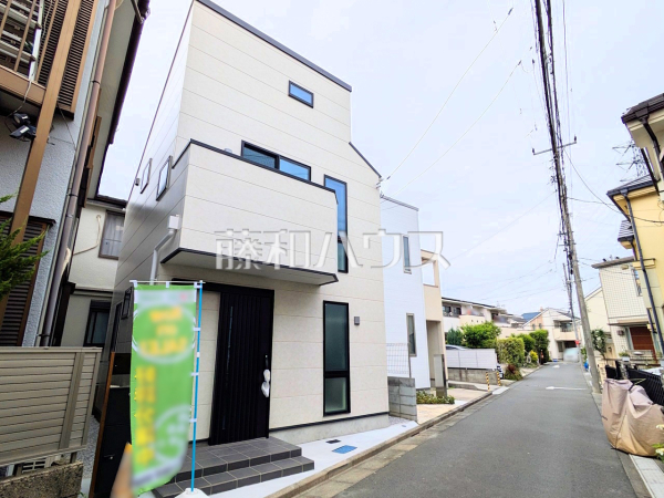 接道状況および現場風景　【練馬区北町８丁目】