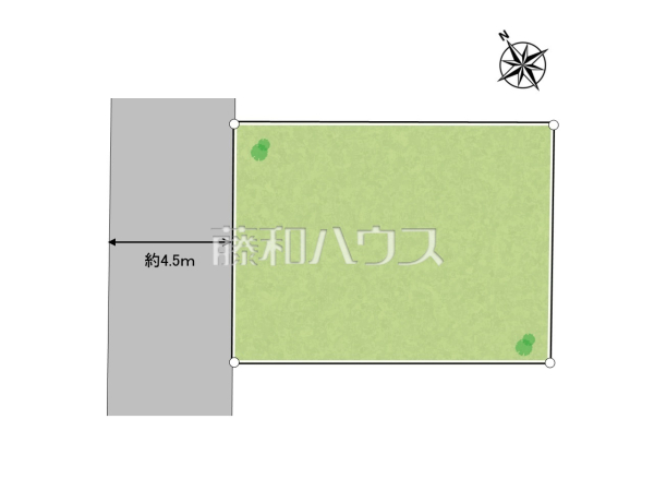 区画図　【八王子市横川町】