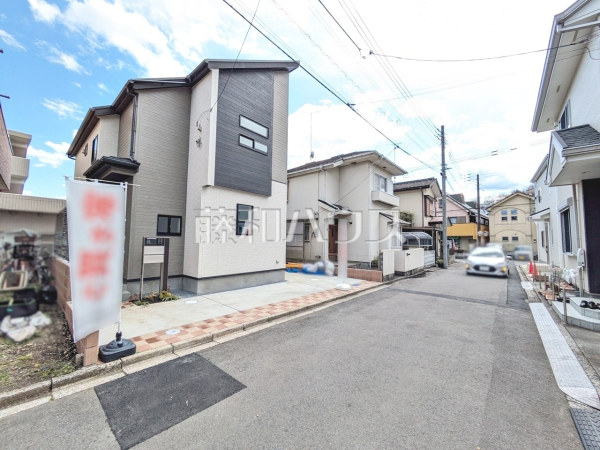 接道状況および現場風景　【八王子市横川町】