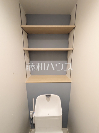 トイレ収納　【マートルコートつつじヶ丘】