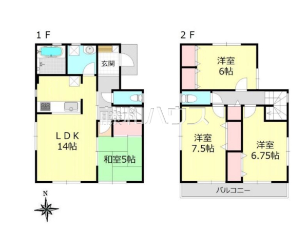 間取図　【小平市小川町１丁目】