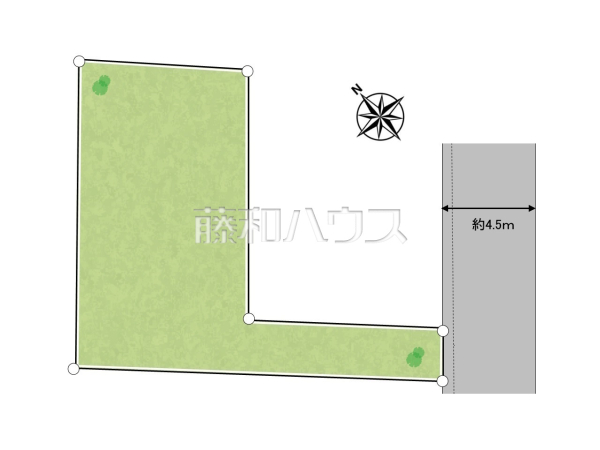 全体区画図　【杉並区宮前５丁目】