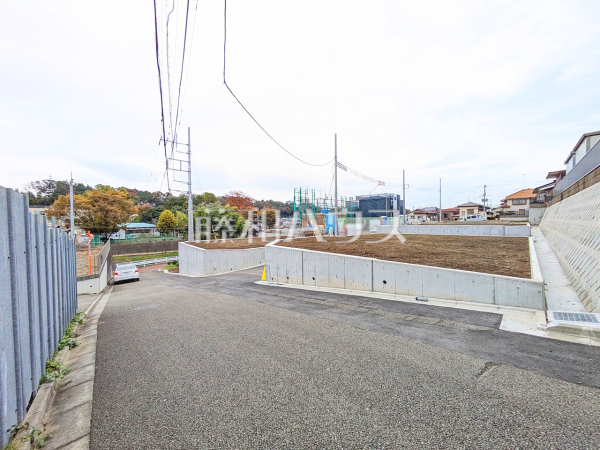 接道状況および現場風景　【八王子市小比企町】