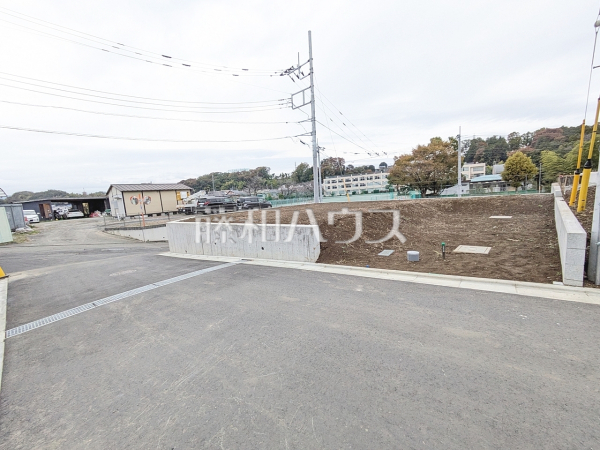 接道状況および現場風景　【八王子市小比企町】