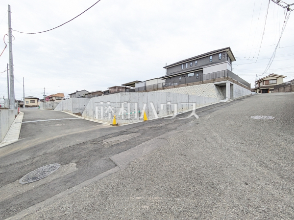 接道状況および現場風景　【八王子市小比企町】