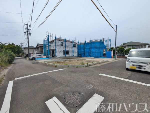 接道状況および現場風景　【名古屋市守山区永森町】
