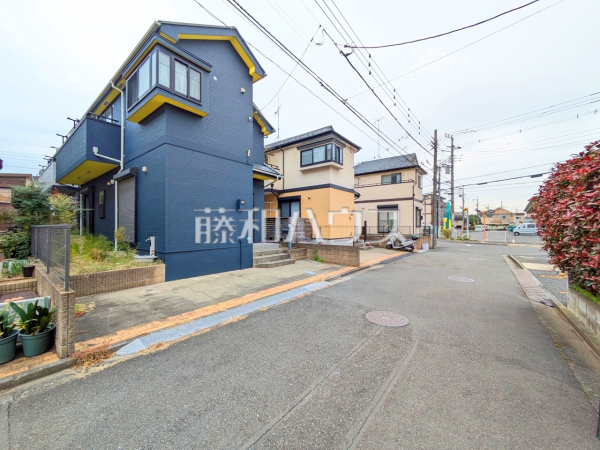 接道状況および現場風景　【小平市花小金井３丁目】