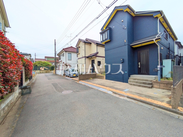 接道状況および現場風景　【小平市花小金井３丁目】