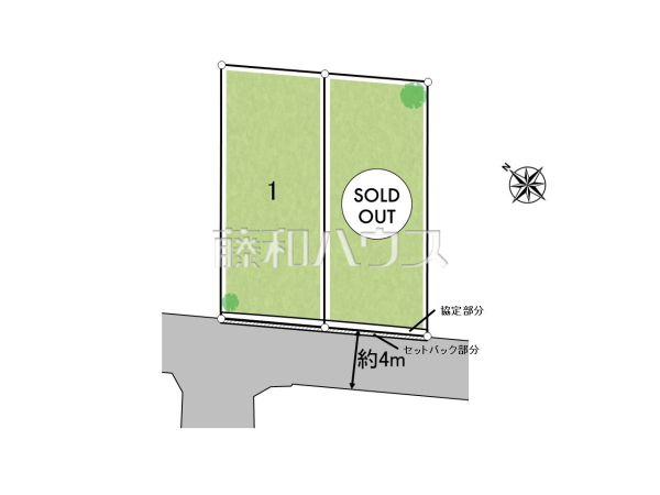 全体区画図　【国分寺市日吉町１丁目】 平日のご案内も可能です。まずはお気軽にお問合せ下さいませ。 