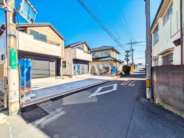 接道状況および現場風景　【国分寺市日吉町１丁目】ぜひ実物をご覧いただきたく思います。喜んでご案内いたしますのでお気軽にお問合せ下さい。