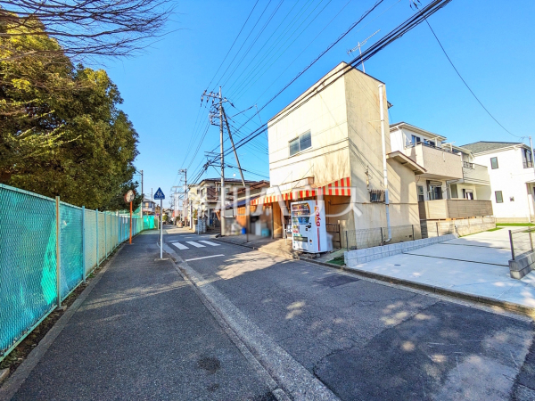 接道状況および現場風景　【八王子市四谷町】