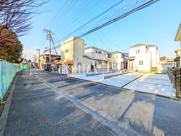 接道状況および現場風景　【八王子市四谷町】