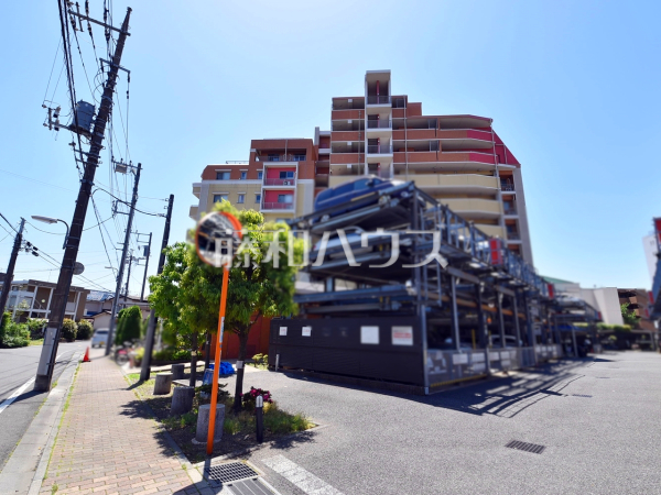 ≪現地外観≫６階・東南角部屋のため日当たり・通風・眺望良好です！【ランドシティ調布多摩川セレーノ】