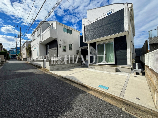 接道状況および現場風景　【練馬区南大泉１丁目】