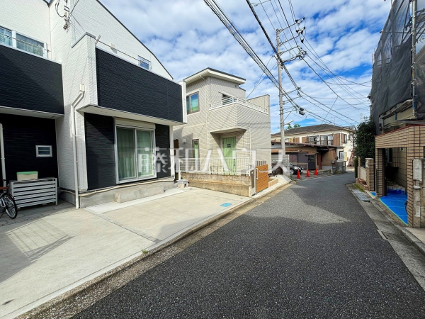 接道状況および現場風景　【練馬区南大泉１丁目】