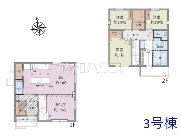 間取図　【東大和市芋窪５丁目】