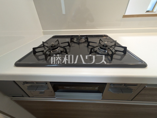 4号棟　ガスコンロ　【武蔵村山市残堀４丁目】