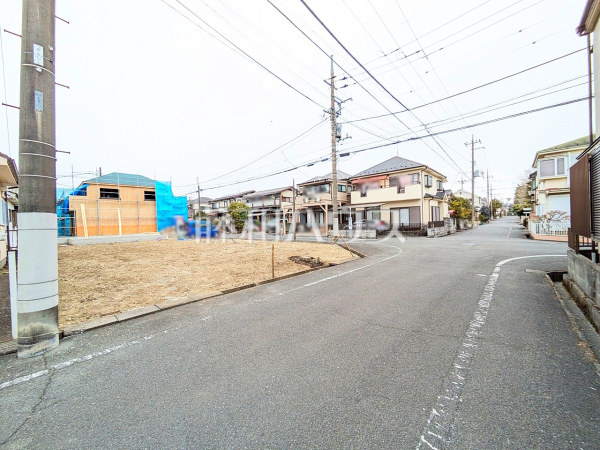 接道状況および現場風景　【八王子市清川町】