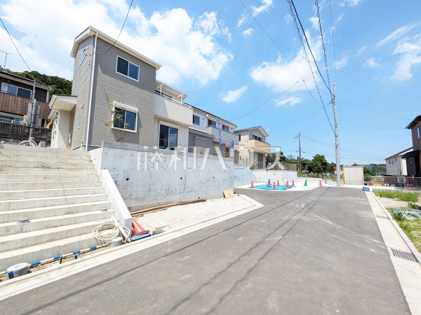 接道状況および現場風景　【八王子市中山】