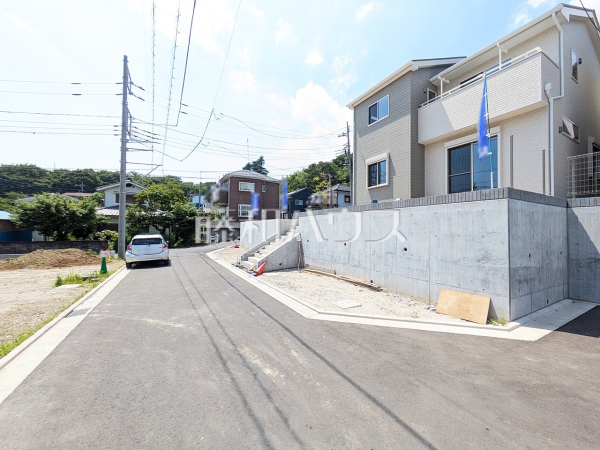 接道状況および現場風景　【八王子市中山】