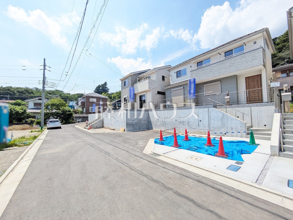接道状況および現場風景　【八王子市中山】