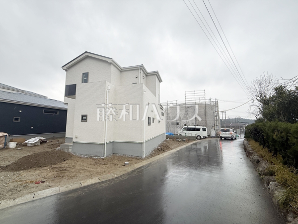 接道状況および現場風景　【糟屋郡宇美町障子岳６丁目】