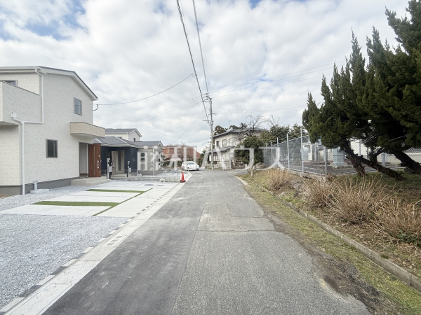 接道状況および現場風景　【糟屋郡宇美町障子岳６丁目】
