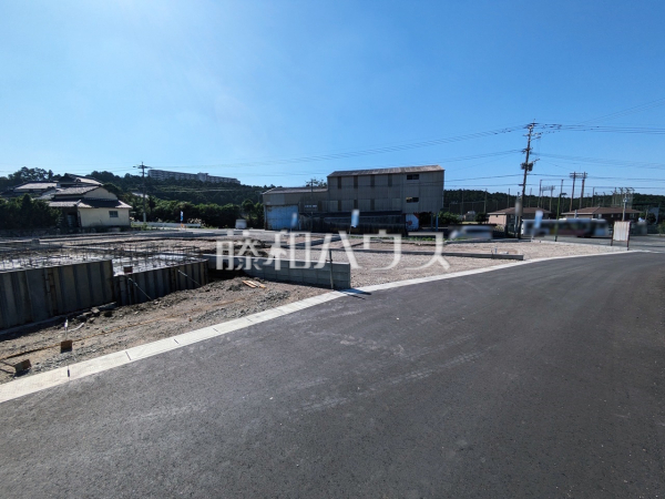 接道状況および現場風景　【糟屋郡宇美町障子岳６丁目】