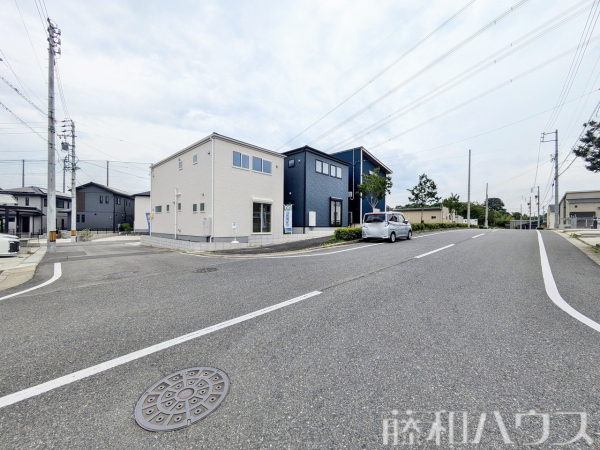 接道状況および現場風景　【名古屋市守山区大字上志段味字東谷】