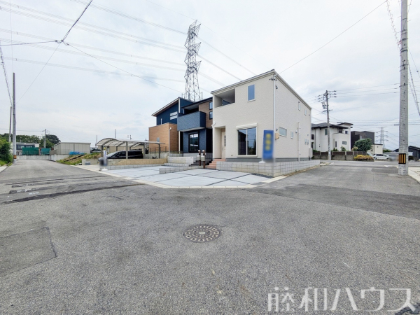 接道状況および現場風景　【名古屋市守山区大字上志段味字東谷】