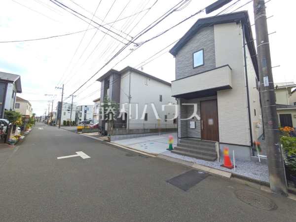 接道状況および現場風景　【所沢市東所沢３丁目】