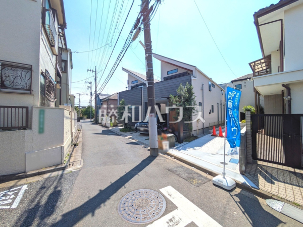 接道状況および現場風景　【西東京市東町５丁目】