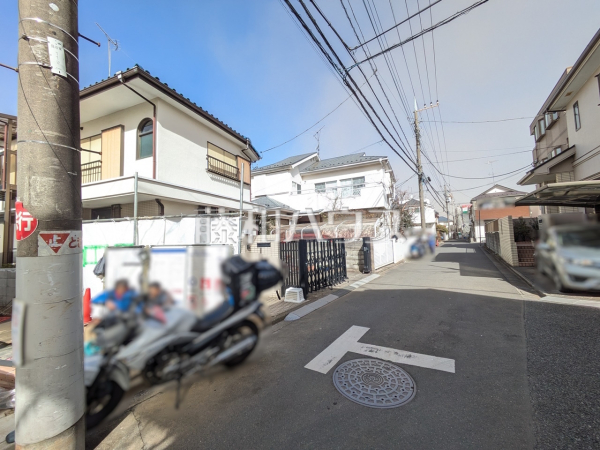 接道状況および現場風景　【西東京市東町５丁目】