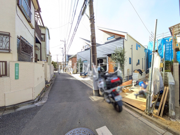 接道状況および現場風景　【西東京市東町５丁目】