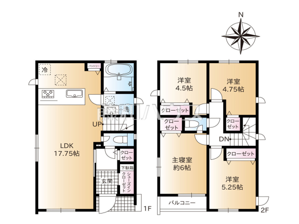 間取図　【西東京市東町５丁目】