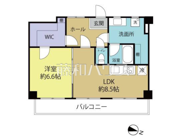 間取図　【グランドハイム保谷】