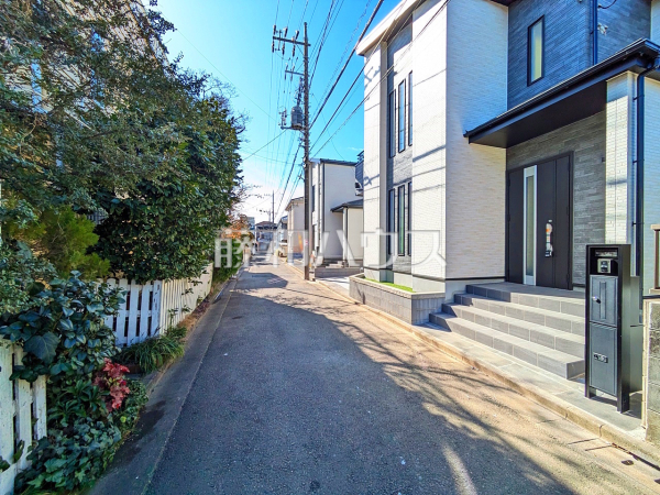 接道状況および現場風景　【国分寺市東元町１丁目】