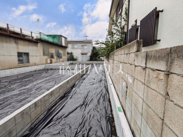 A号地　現地写真　【武蔵野市関前４丁目】 建物のプレゼンをさせていただきますので、実際の完成イメージを思い描いていただくことができます。お気軽にお問合せ下さい。 