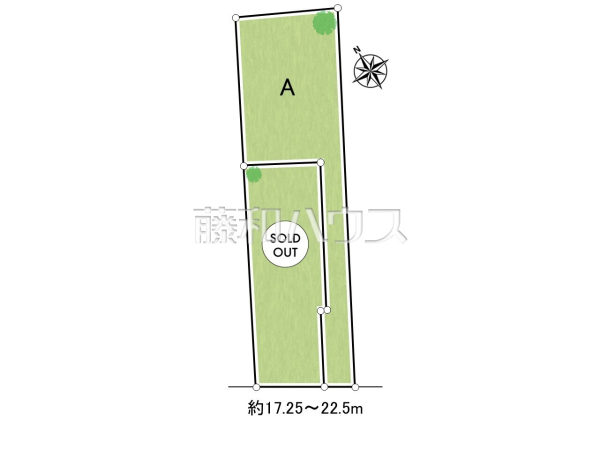 全体区画図　【武蔵野市関前４丁目】JR中央線「武蔵境」駅 徒歩15分　