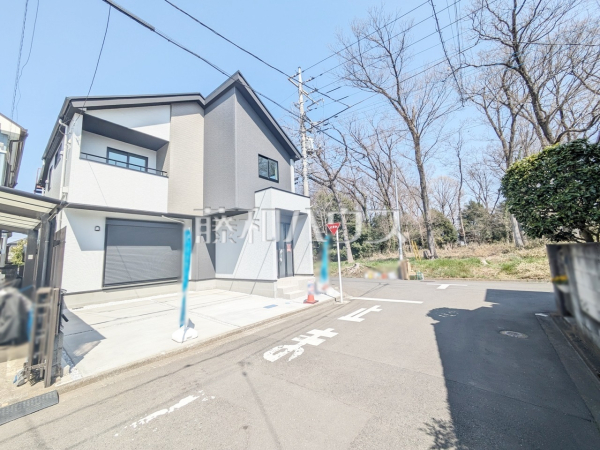 接道状況および現場風景　【東村山市青葉町２丁目】