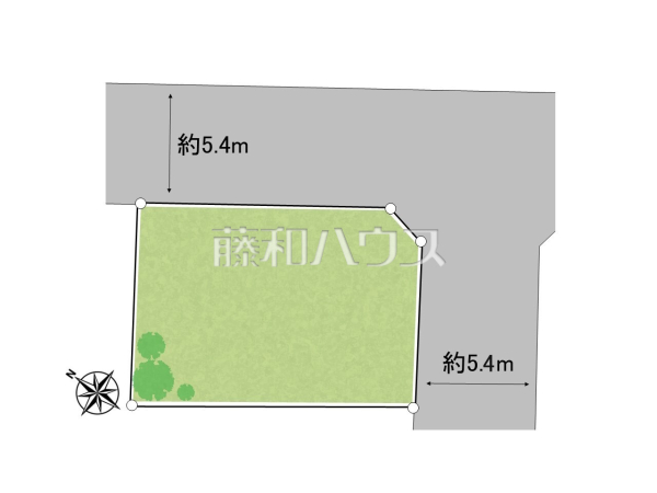 全体区画図　【東村山市青葉町２丁目】
