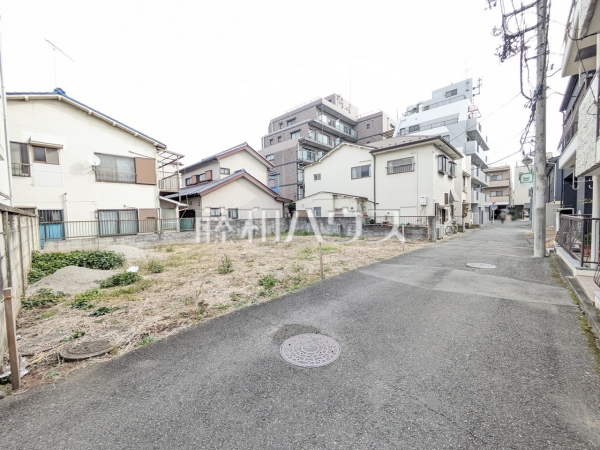 接道状況および現場風景　【東村山市栄町３丁目】