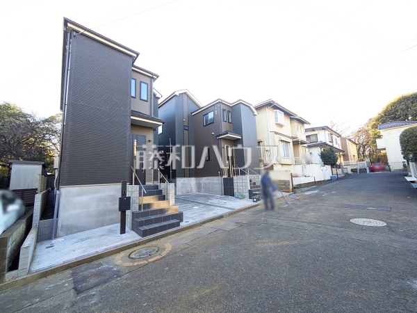 接道状況および現場風景　【小平市上水南町４丁目】