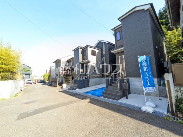 接道状況および現場風景　【小平市上水南町４丁目】