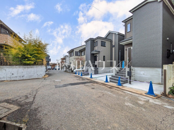 接道状況および現場風景　【小平市上水南町４丁目】