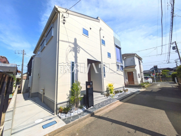 接道状況および現場風景　【東大和市清水５丁目】