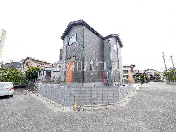 接道状況および現場風景　【福岡市南区野多目４丁目】