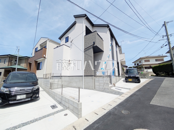 2号棟　接道状況および現場風景　【福岡市城南区干隈２丁目】